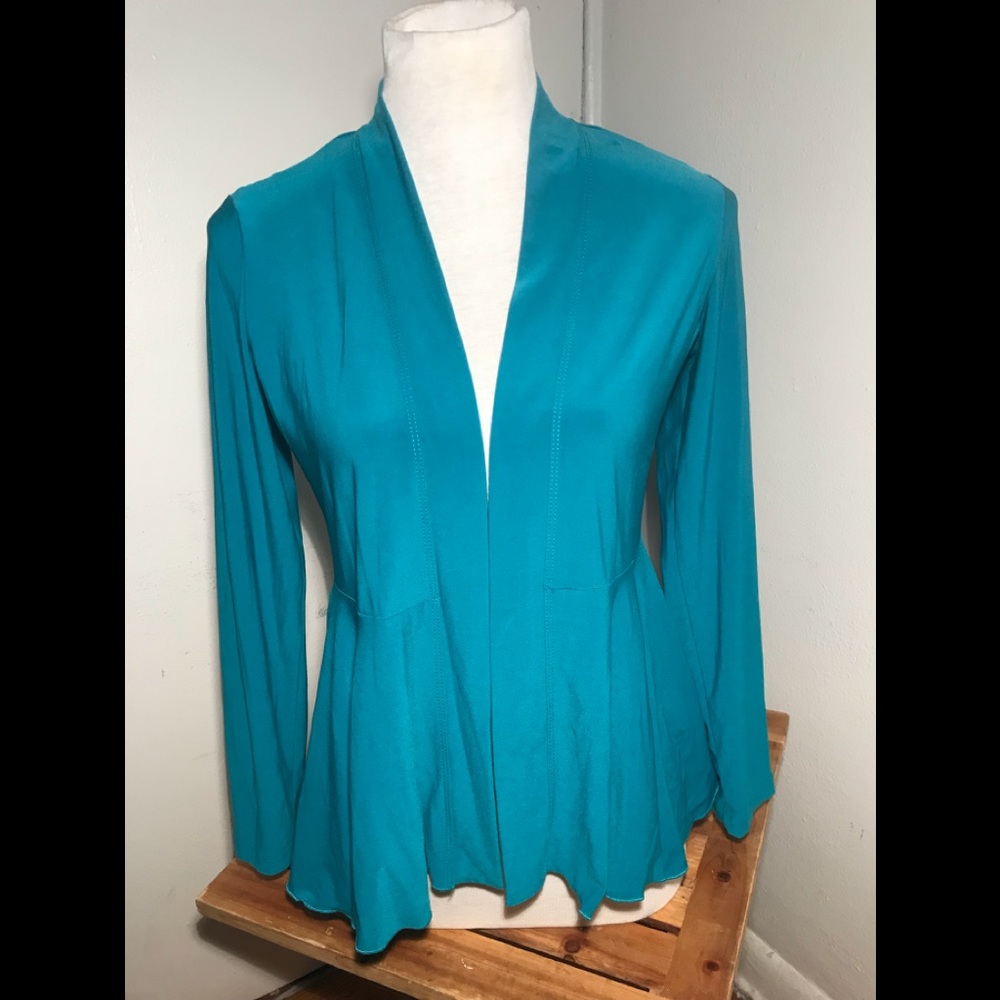 Effortless Style by Citiknits Open Front Cardigan-XS  **Like new